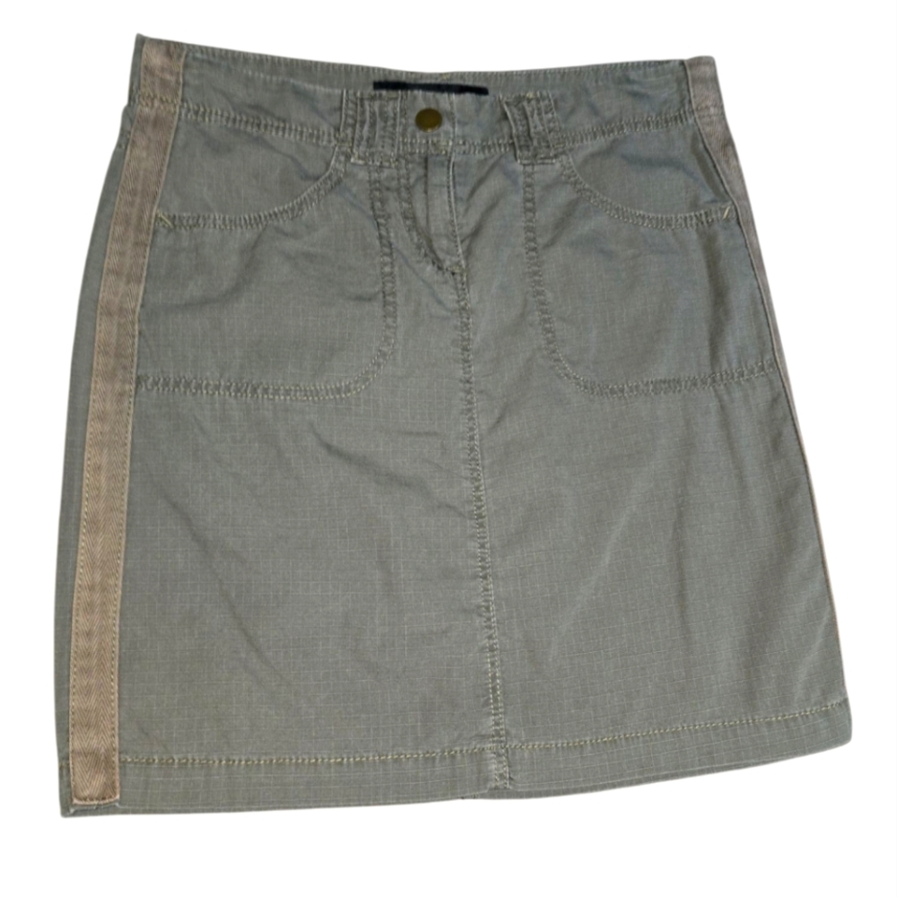 Calvin KleinVintage Military Gray Skirt